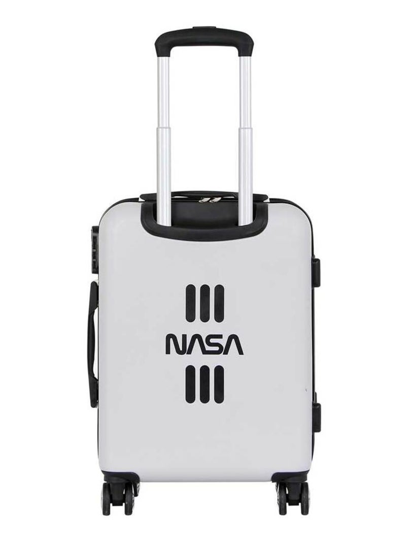NASA Spaceship Maleta de Cabina ABS 4 Ruedas, Blanco Blanco - Kiabi