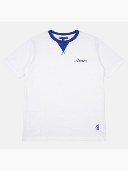 Nautica - Camiseta hombre de manga corta con diseño limpio - Kiabi