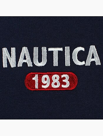 Nautica - Camiseta hombre de manga corta con estilo casual