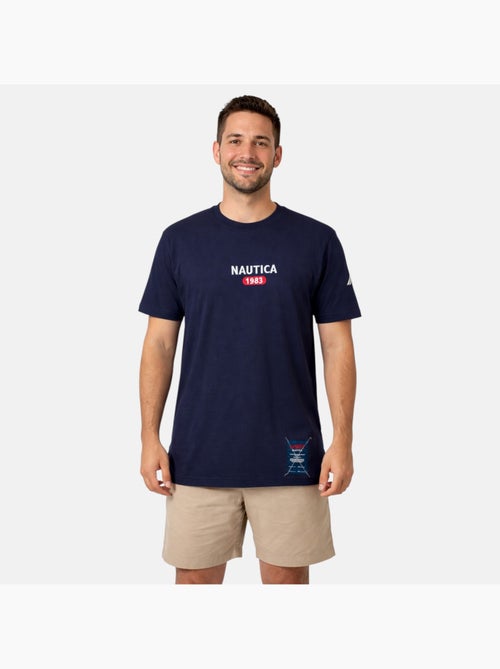 Nautica - Camiseta hombre de manga corta con estilo casual - Kiabi