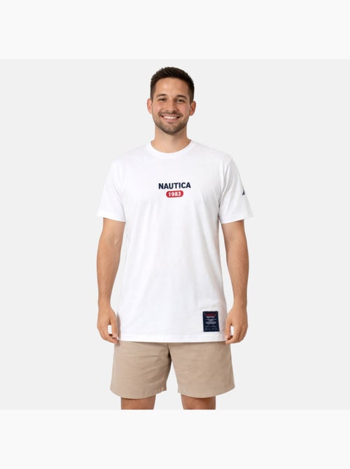 Nautica - Camiseta hombre de manga corta con estilo casual - Kiabi