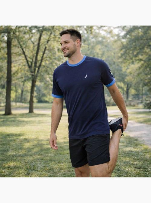 Nautica - Camiseta hombre de manga corta con estilo deportivo y moderno - Kiabi