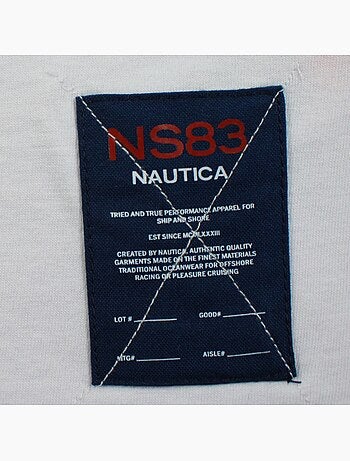 Nautica - Camiseta hombre de manga corta con estilo deportivo y moderno