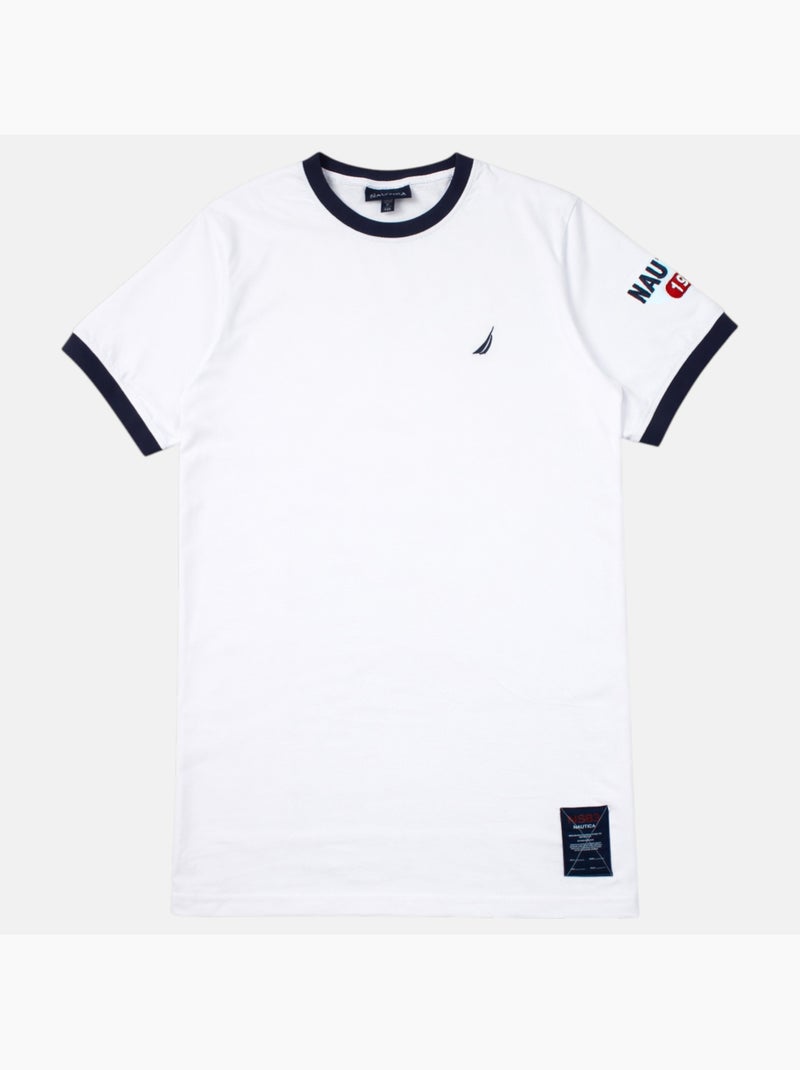 Nautica - Camiseta hombre de manga corta con estilo deportivo y moderno Blanco - Kiabi
