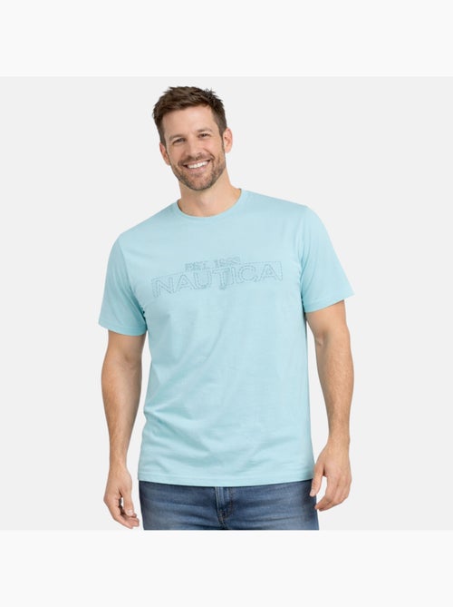Nautica - Camiseta hombre de manga corta con estilo fresco y moderno - Kiabi