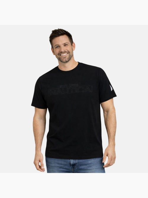 Nautica - Camiseta hombre de manga corta con estilo fresco y moderno - Kiabi