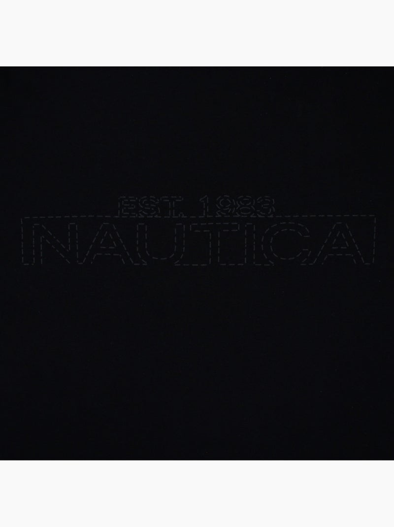 Nautica - Camiseta hombre de manga corta con estilo fresco y moderno Negro - Kiabi