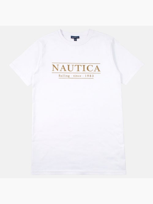 Nautica - Camiseta hombre de manga corta con estilo sencillo y moderno - Kiabi