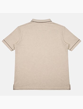 Nautica - Polo hombre de manga corta con diseño moderno y cierre con cremallera