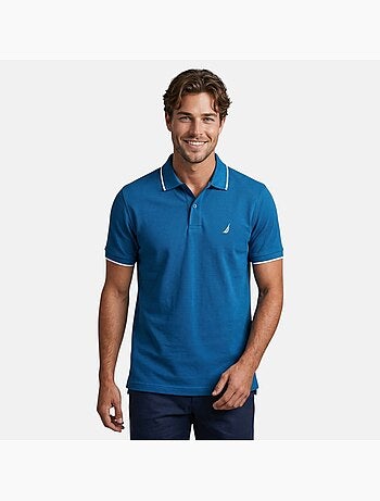 Nautica - Polo hombre de manga corta con estilo deportivo