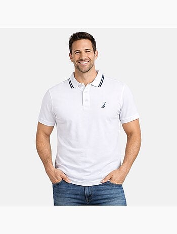 Nautica - Polo hombre de manga corta con estilo deportivo