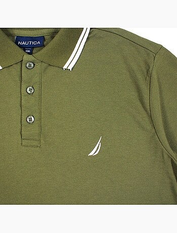 Nautica - Polo hombre de manga corta con estilo deportivo