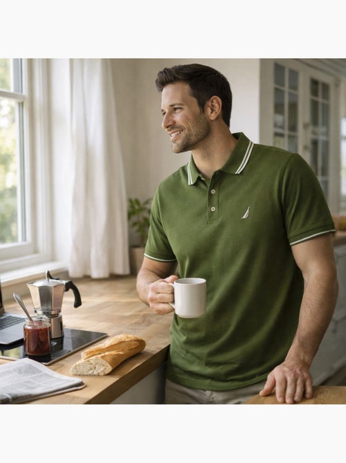 Nautica - Polo hombre de manga corta con estilo deportivo - Kiabi