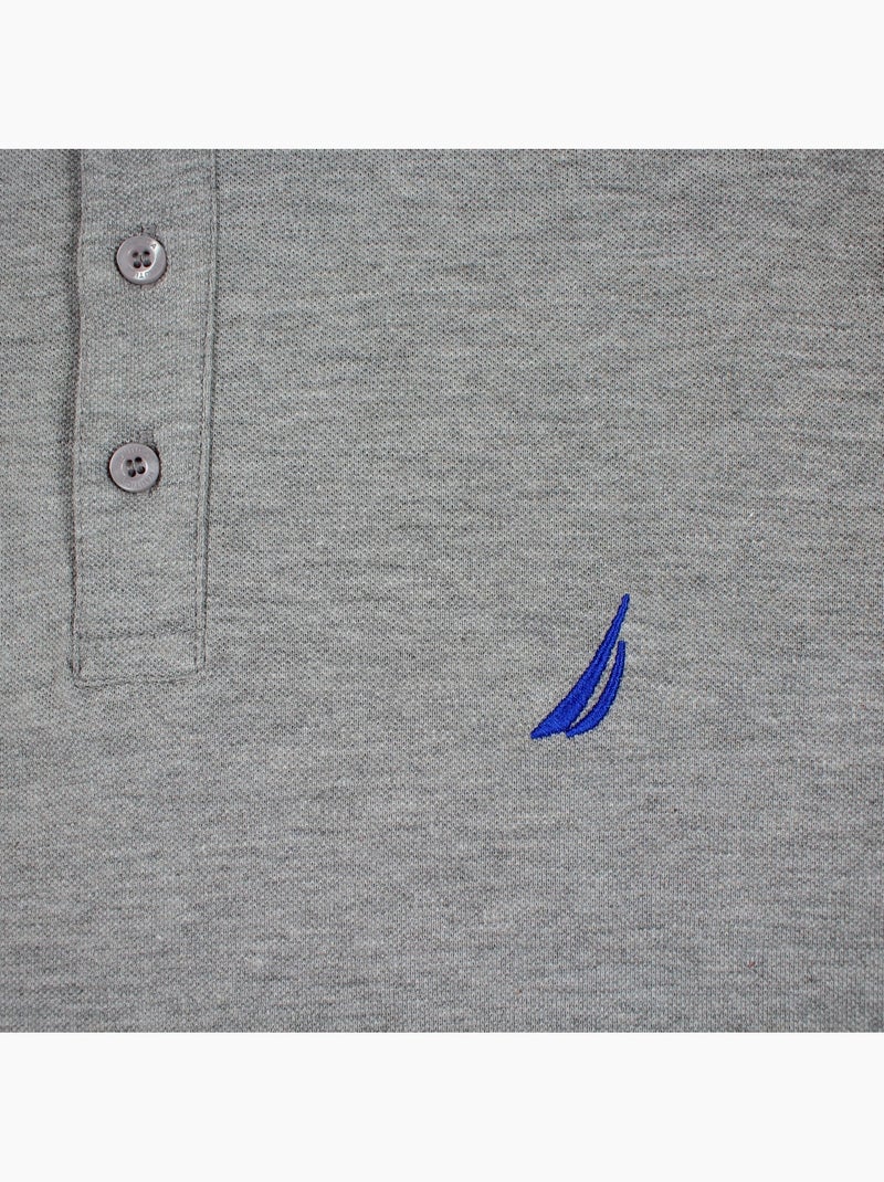 Nautica - Polo hombre de manga corta con estilo deportivo Gris - Kiabi