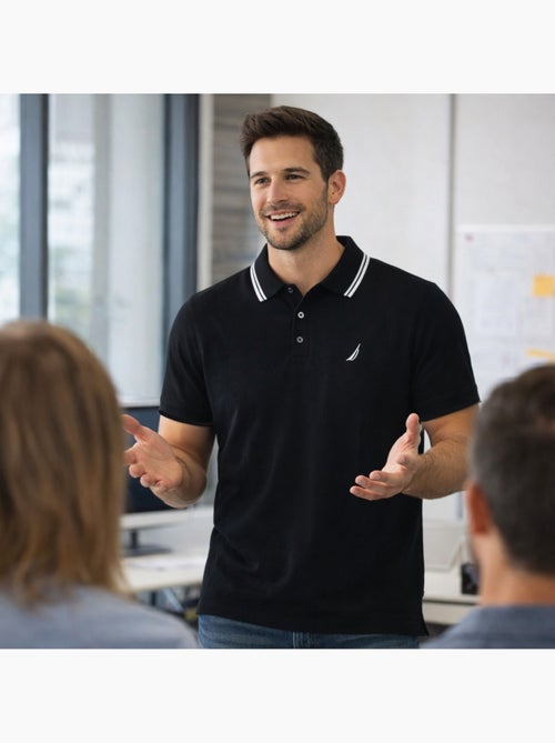 Nautica - Polo hombre de manga corta con estilo deportivo - Kiabi