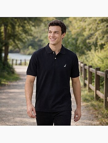 Nautica - Polo hombre de manga corta con estilo elegante y atemporal