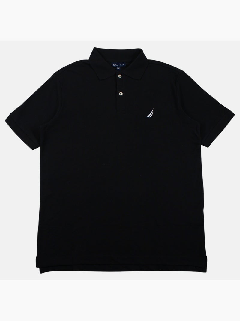 Nautica - Polo hombre de manga corta con estilo elegante y atemporal Negro - Kiabi