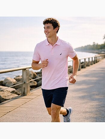 Nautica - Polo hombre de manga corta con estilo elegante y atemporal