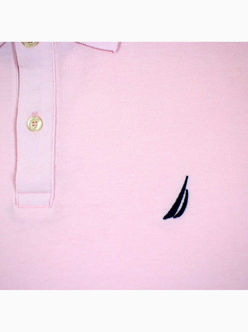 Nautica - Polo hombre de manga corta con estilo elegante y atemporal Rosa claro - Kiabi