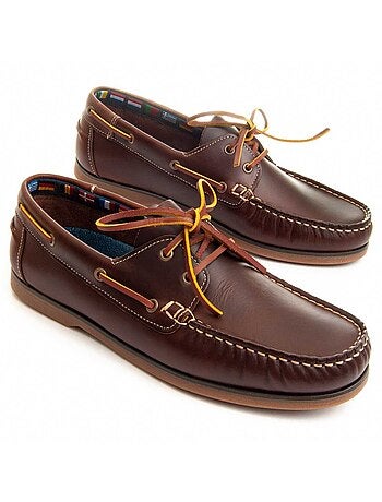 Náutico Casual De Piel Para Hombre. Purapiel Nautis