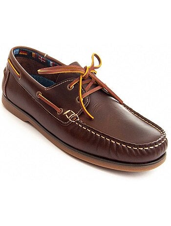 Náutico Casual De Piel Para Hombre. Purapiel Nautis