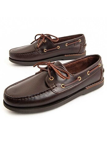 Náutico Casual De Piel Para Hombre. Purapiel Puranautic