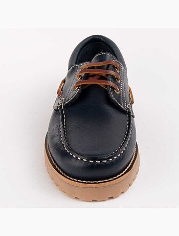 Náutico De Piel Para Mujer. Purapiel Pullnaus