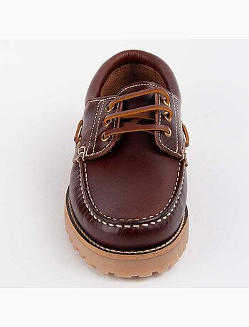 Náutico De Piel Para Mujer. Purapiel Pullnaus