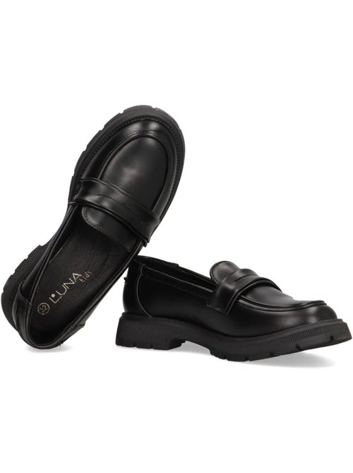 Nautico Kiova Mocasin Colegial Niña Suela Plana - Luna Collection - Kiabi Nautico Kiova Mocasin Colegial Niña Suela Plana - Luna Collection - Kiabi