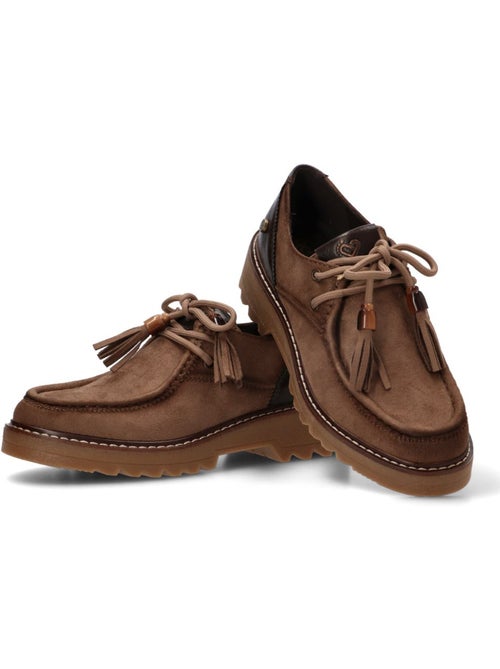 Nautico kiova mocasin cómodas mujer cuña media - amarpies - Kiabi