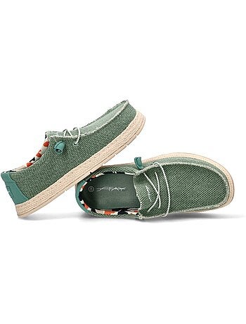 Nautico Kiova Mocasin Deportivas Lona Hombre Suela Plana - Stay
