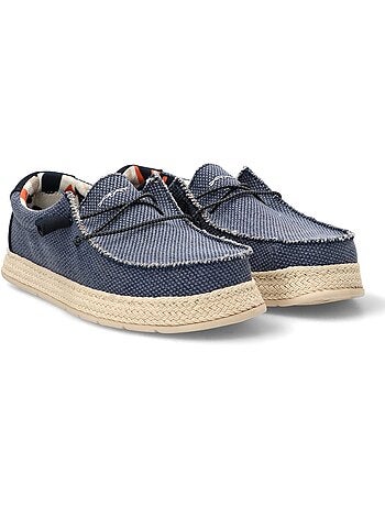 Nautico Kiova Mocasin Deportivas Lona Hombre Suela Plana - Stay