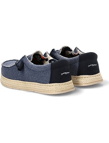 Nautico Kiova Mocasin Deportivas Lona Hombre Suela Plana - Stay