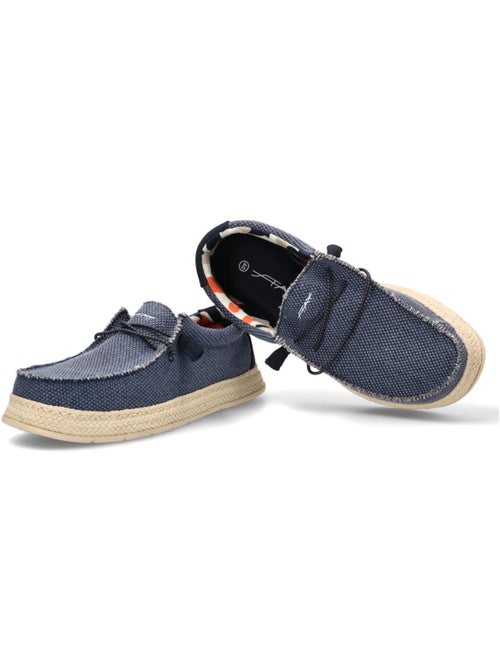 Nautico Kiova Mocasin Deportivas Lona Hombre Suela Plana - Stay - Kiabi