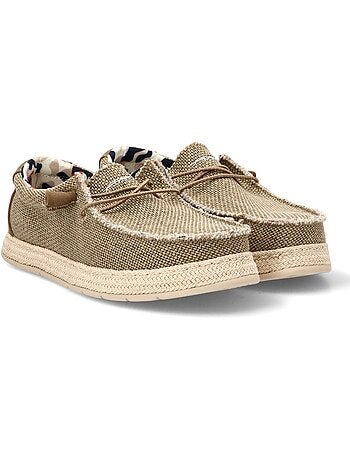 Nautico Kiova Mocasin Deportivas Lona Hombre Suela Plana - Stay