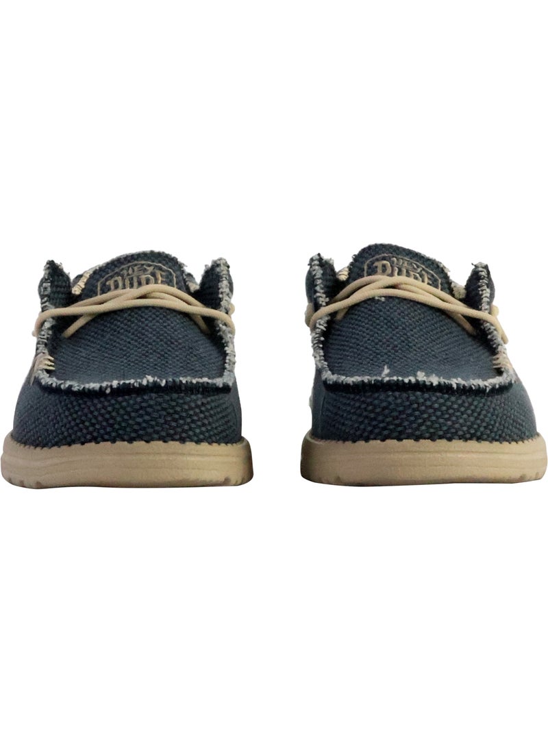 Nautico Kiova Mocasin Diario Hombre Suela Plana - Dude Azul - Kiabi