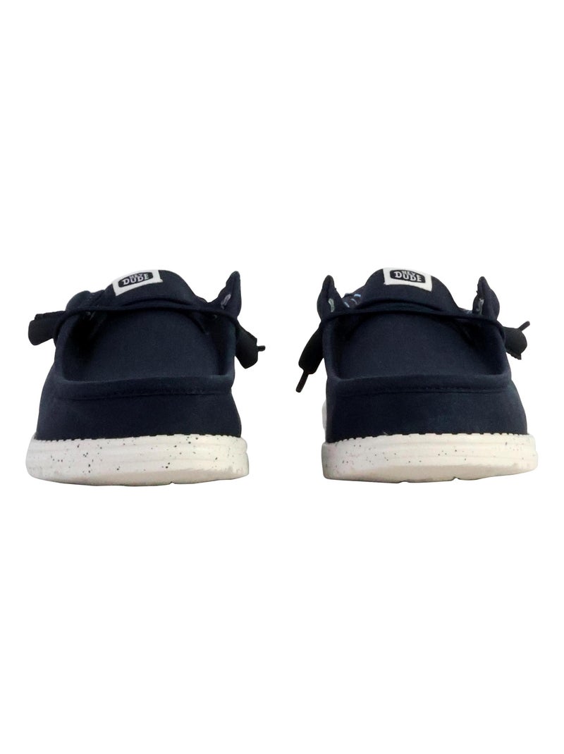 Nautico Kiova Mocasin Diario Hombre Suela Plana - Dude Azul - Kiabi