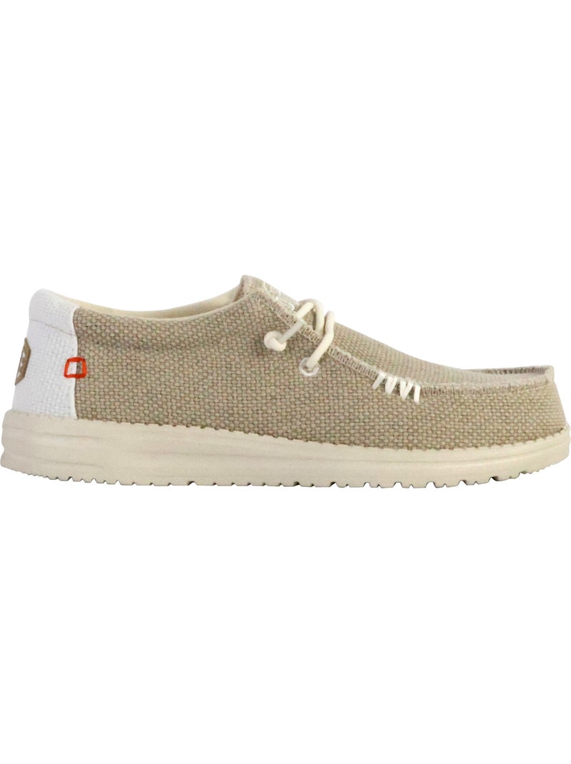 Nautico Kiova Mocasin Diario Hombre Suela Plana - Dude Blanco - Kiabi