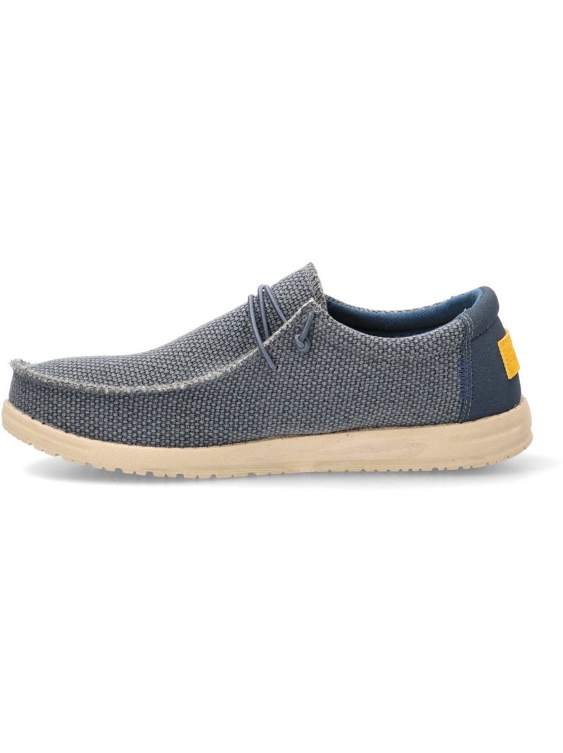 Nautico Kiova Mocasin Diario Hombre Suela Plana - Etika Azul - Kiabi