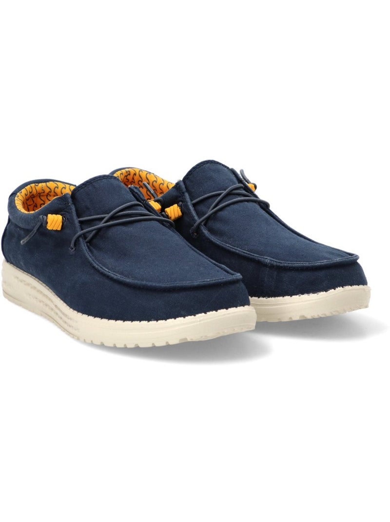 Nautico Kiova Mocasin Diario Hombre Suela Plana - Etika Azul - Kiabi