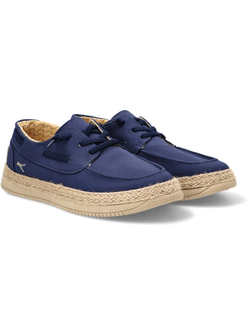 Nautico Kiova Mocasin Diario Hombre Suela Plana - Etika Azul - Kiabi