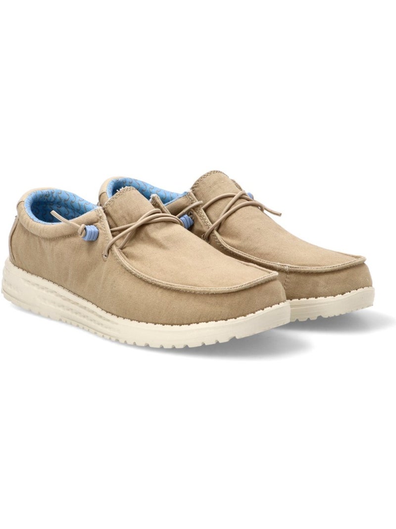 Nautico Kiova Mocasin Diario Hombre Suela Plana - Etika Beige - Kiabi