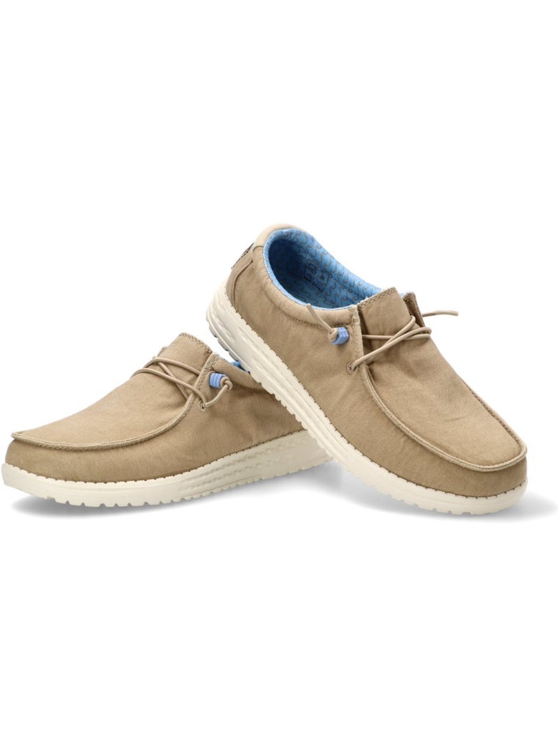 Nautico Kiova Mocasin Diario Hombre Suela Plana - Etika Beige - Kiabi