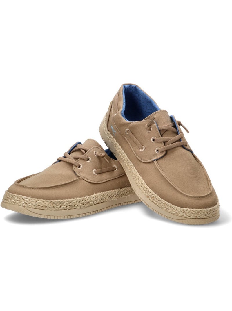Nautico Kiova Mocasin Diario Hombre Suela Plana - Etika Beige - Kiabi