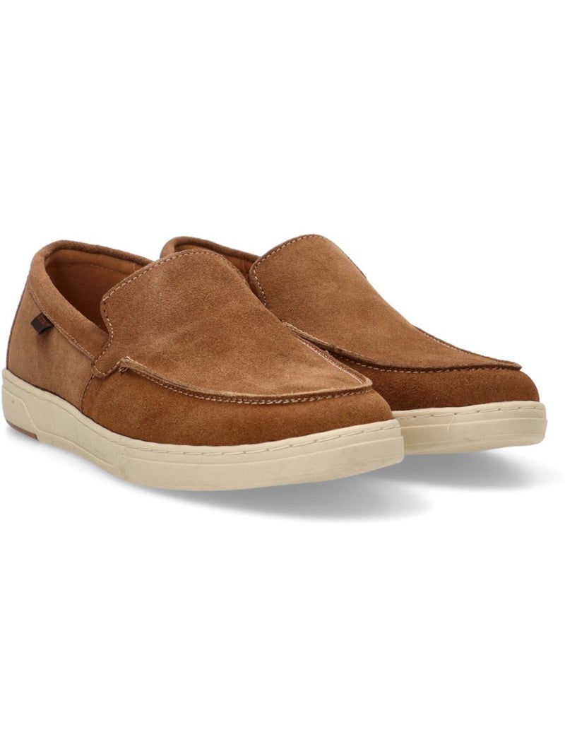 Nautico Kiova Mocasin Diario Hombre Suela Plana - Etika Camel - Kiabi