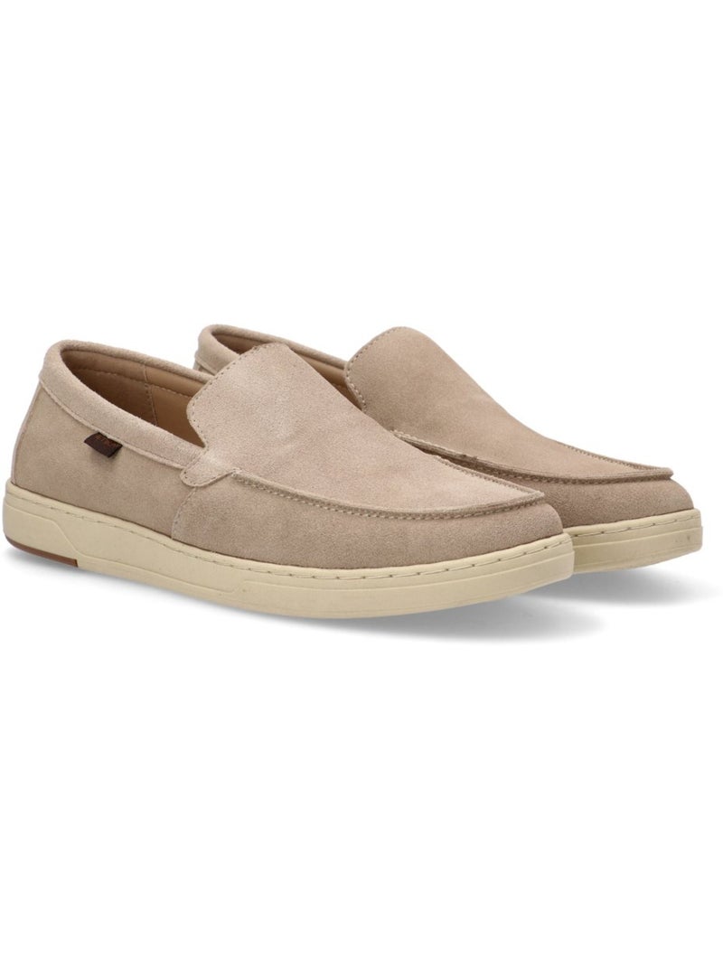 Nautico Kiova Mocasin Diario Hombre Suela Plana - Etika Taupe - Kiabi