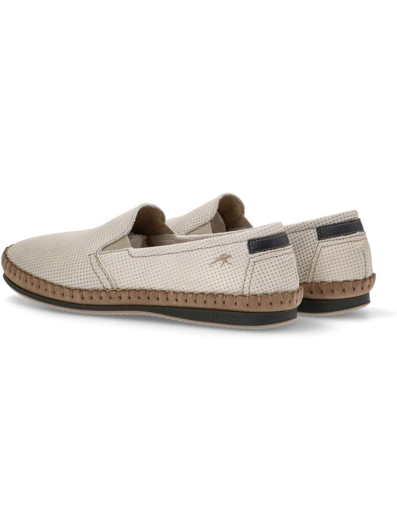 Nautico Kiova Mocasin Diario Hombre Suela Plana - Fluchos Blanco - Kiabi
