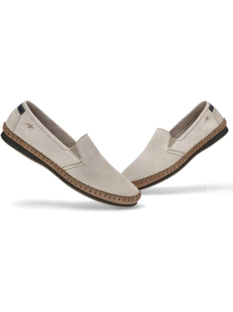 Nautico Kiova Mocasin Diario Hombre Suela Plana - Fluchos Blanco - Kiabi