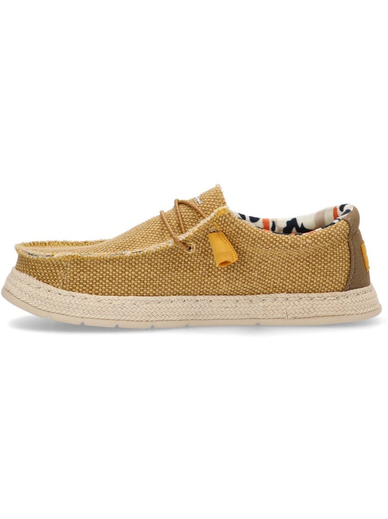 Nautico Kiova Mocasin Diario Hombre Suela Plana - Identity Amarillo - Kiabi
