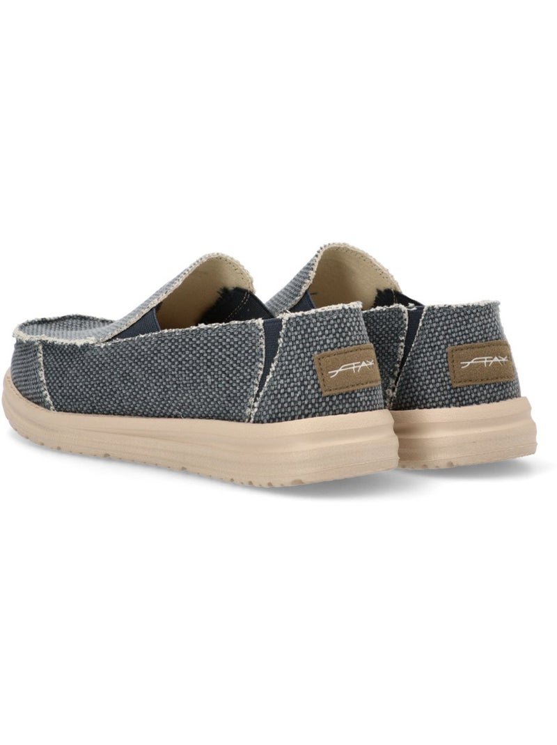 Nautico Kiova Mocasin Diario Hombre Suela Plana - Identity Azul marino - Kiabi